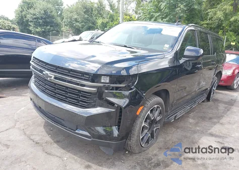 2021 Chevrolet Suburban 4Wd Rst из США, поврежденный, VIN 1GNSKEKD4MR422801